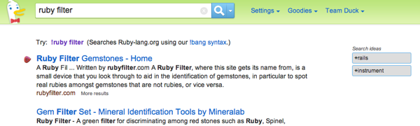 Ruby search